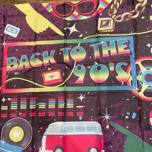 Back to the 90’s Party Banner